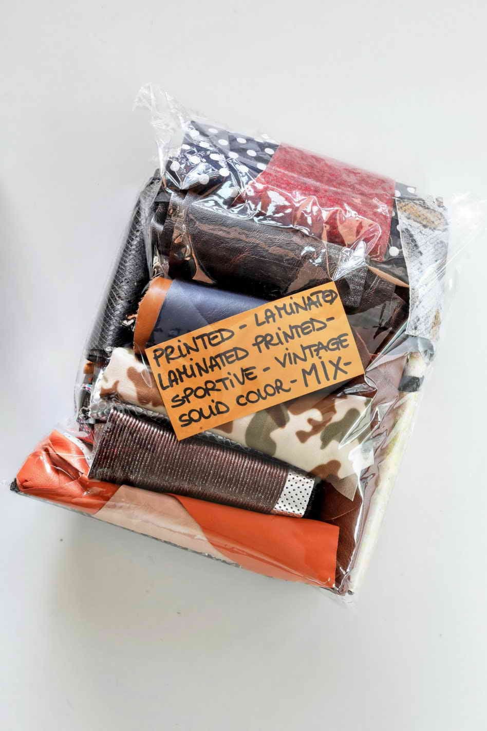 Patterned Leather Scraps, 5x6 Assorted Prints and Textures, Mixed Specialty Craft Pieces for crafter La Garzarara