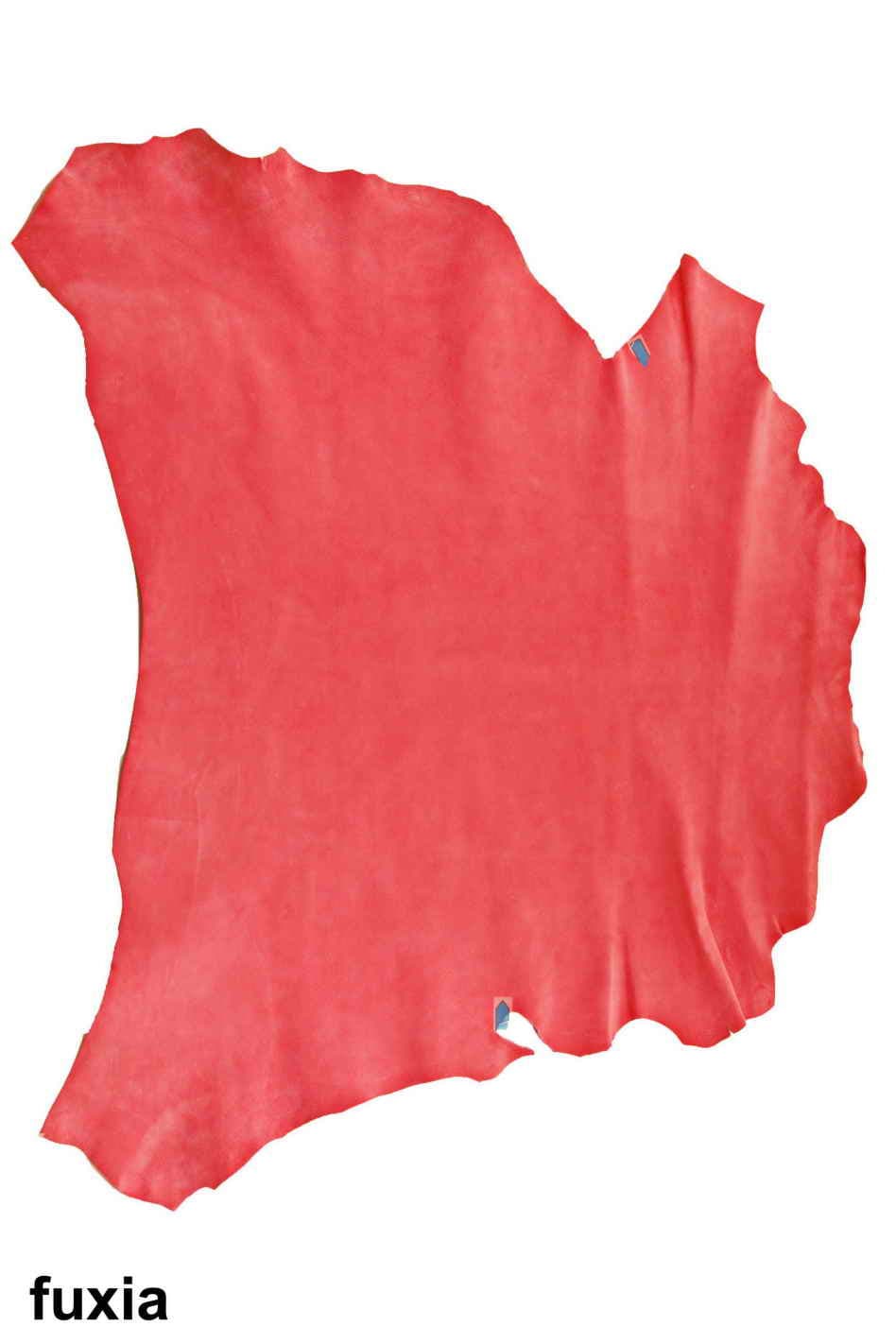 Colored suede leather hides, suede textured velour goatskin B11823-TU La Garzarara