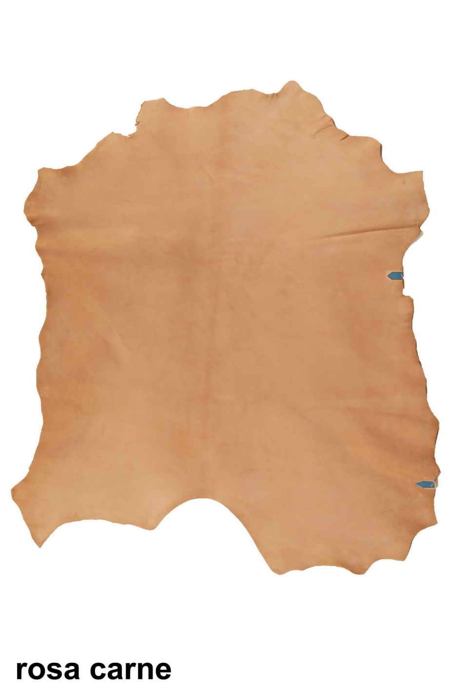 Colored suede leather hides, suede textured velour goatskin B11823-TU La Garzarara