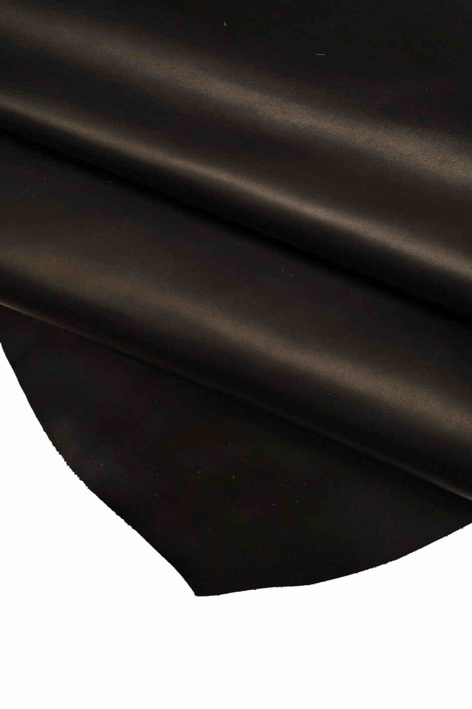 Full Grain Italian Leather Hide Black Premium Cowhide for Bags Wallets Shoes Leathercraft 1.1 - 1.3mm B11748-TB La Garzarara