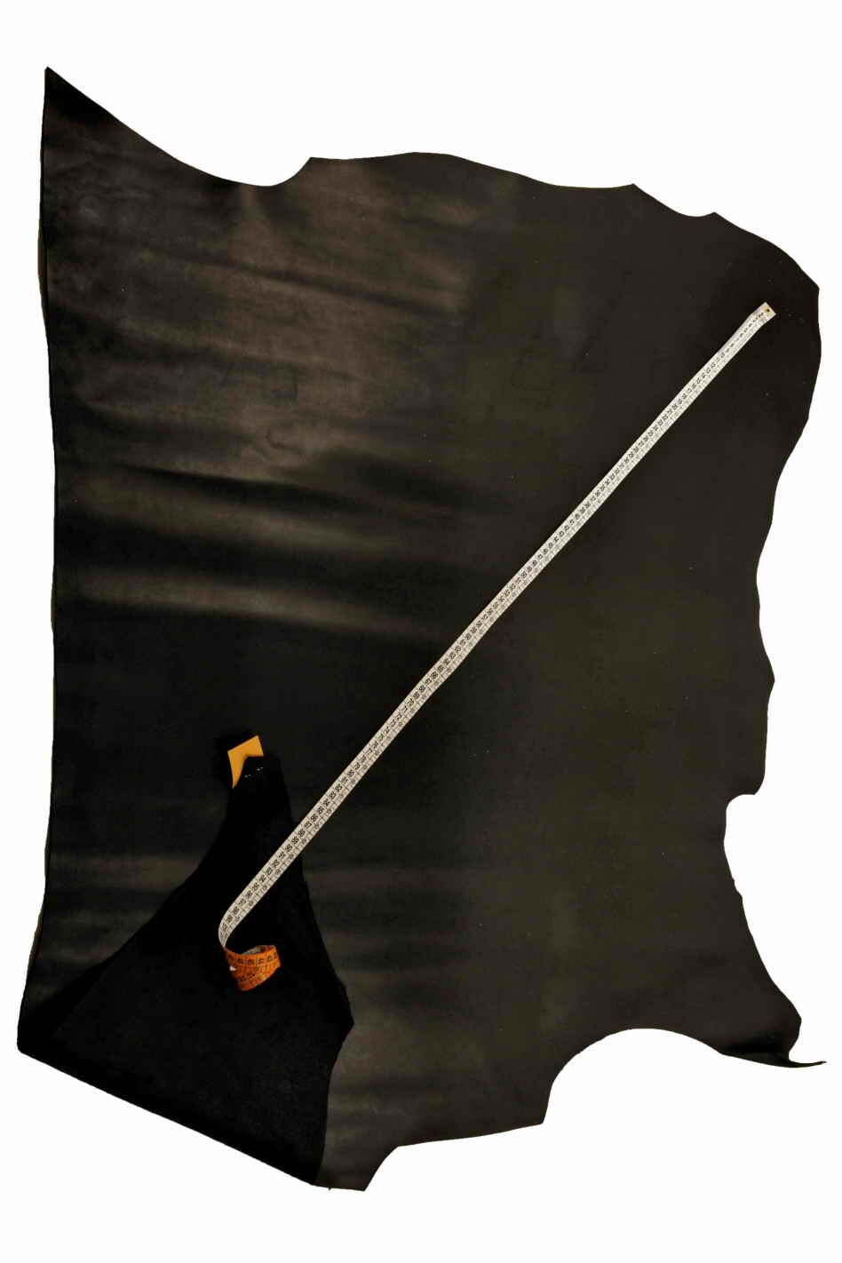 Full Grain Italian Leather Hide Black Premium Cowhide for Bags Wallets Shoes Leathercraft 1.1 - 1.3mm B11748-TB La Garzarara