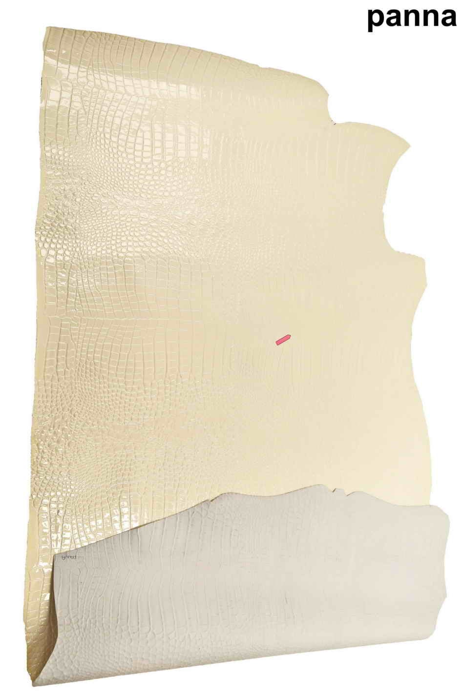 Patent crocodile LEATHER hides, croc lacquer embossed cowhide B12218-ST