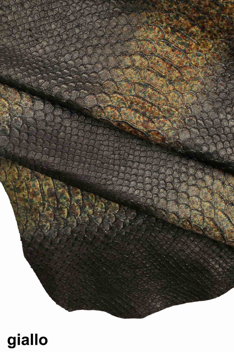 Snake print leather skin, reptile python embossed hide for shoes and handbags fashion B12561-DM