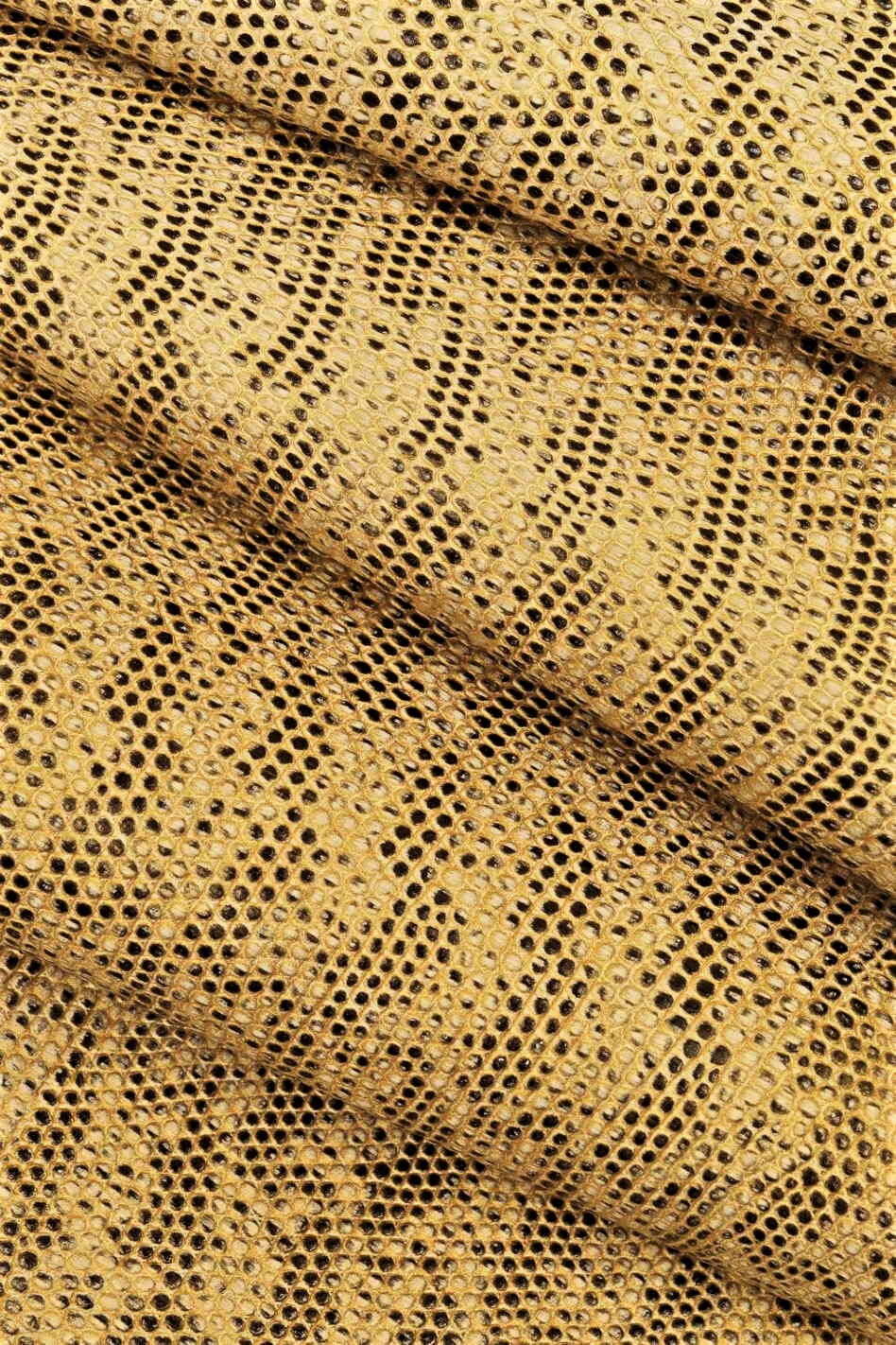 Embossed Lizard & Textured Leather, Sand Beige Cowhide, Exotic Crafting - Reptile Hides B12652-ST La Garzarara