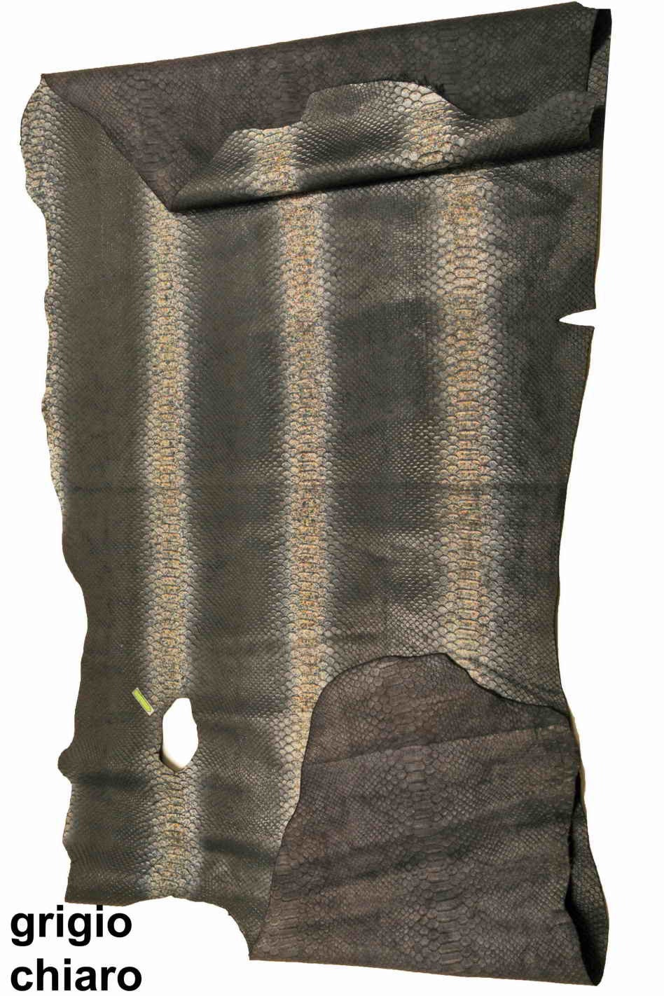 Snake print leather skin, reptile python embossed hide for shoes and handbags fashion B12561-DM