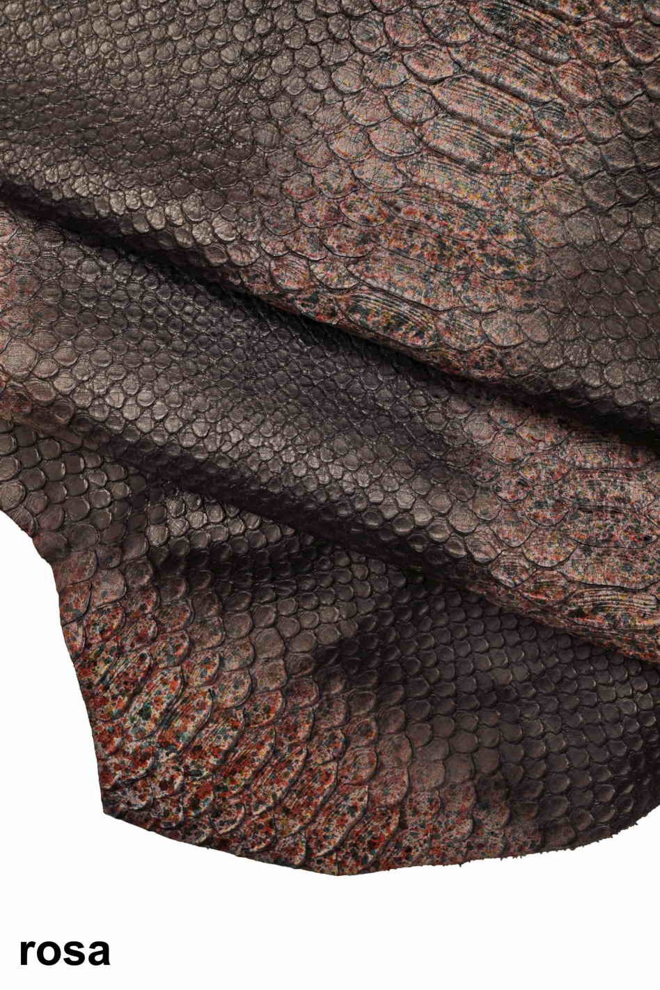 Snake print leather skin, reptile python embossed hide for shoes and handbags fashion B12561-DM