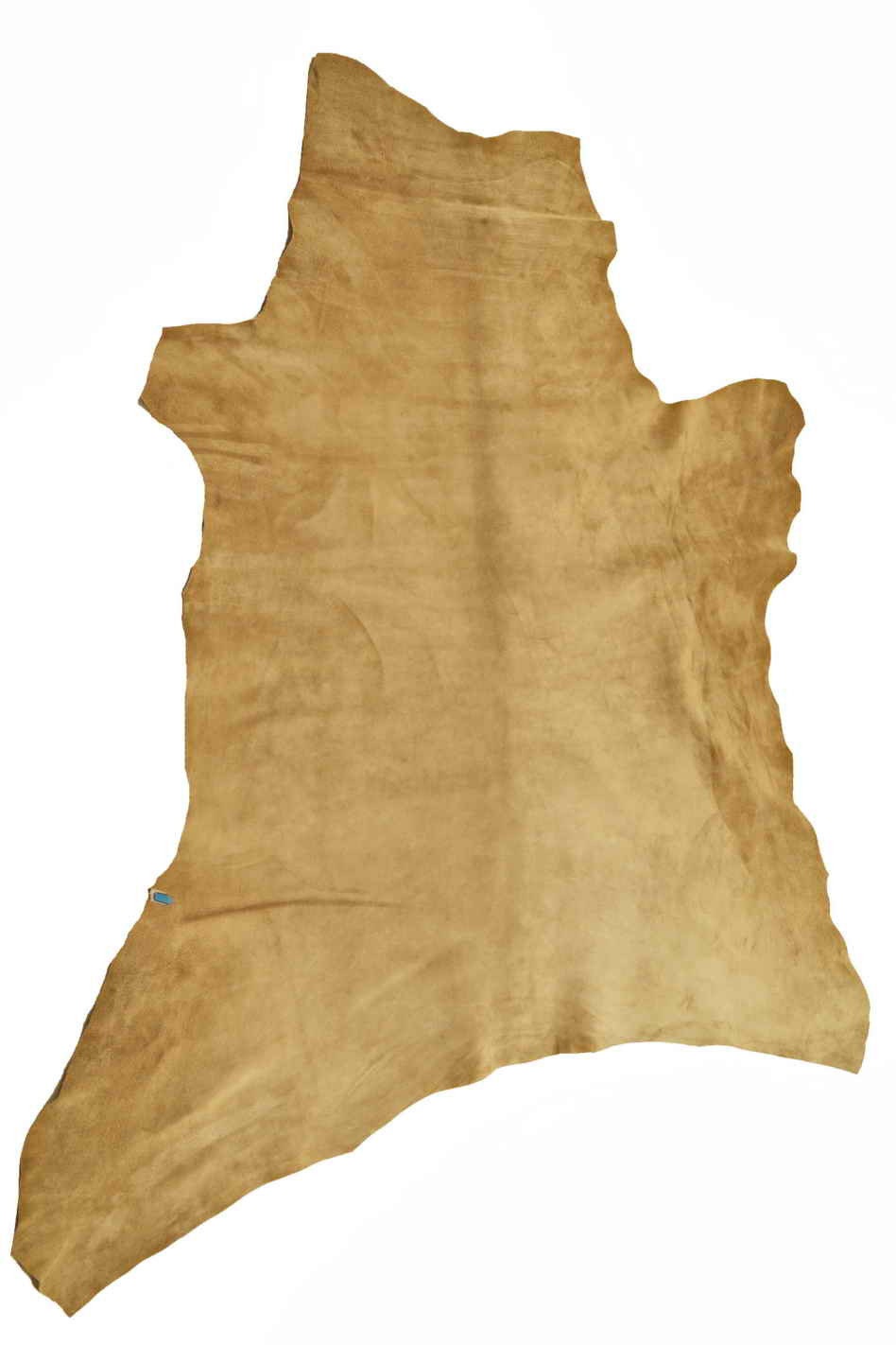 Camel SUEDE leather hides, soft beige velour goat skins for crafter B12863-TU La Garzarara