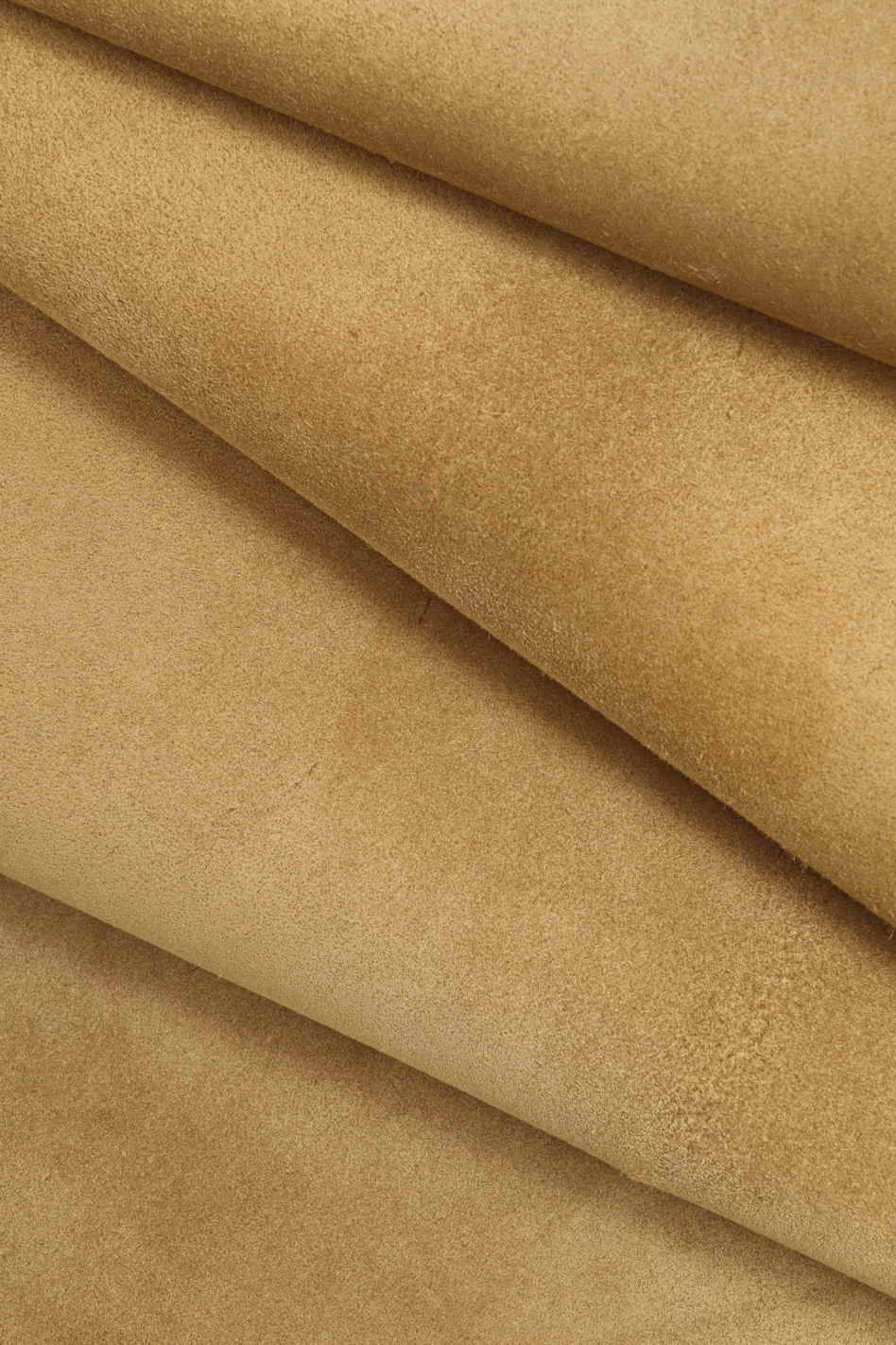 Camel SUEDE leather hides, soft beige velour goat skins for crafter B12863-TU La Garzarara