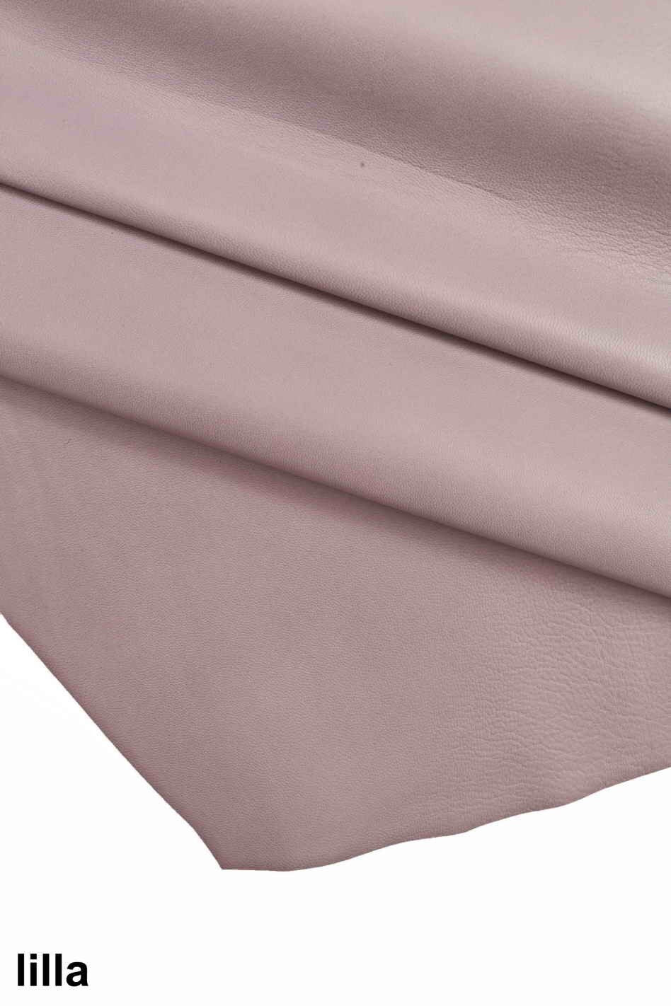 IVORY lambskins leather hide -light cream sheepskins - silky nappa leather for crafter B12886-TU La Garzarara