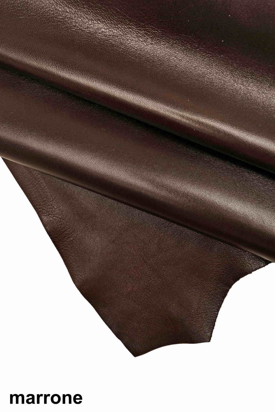 Lambskins lamb leather skin, glossy smooth sheepskins ,soft premium sheep hides B12635-TU La Garzarara
