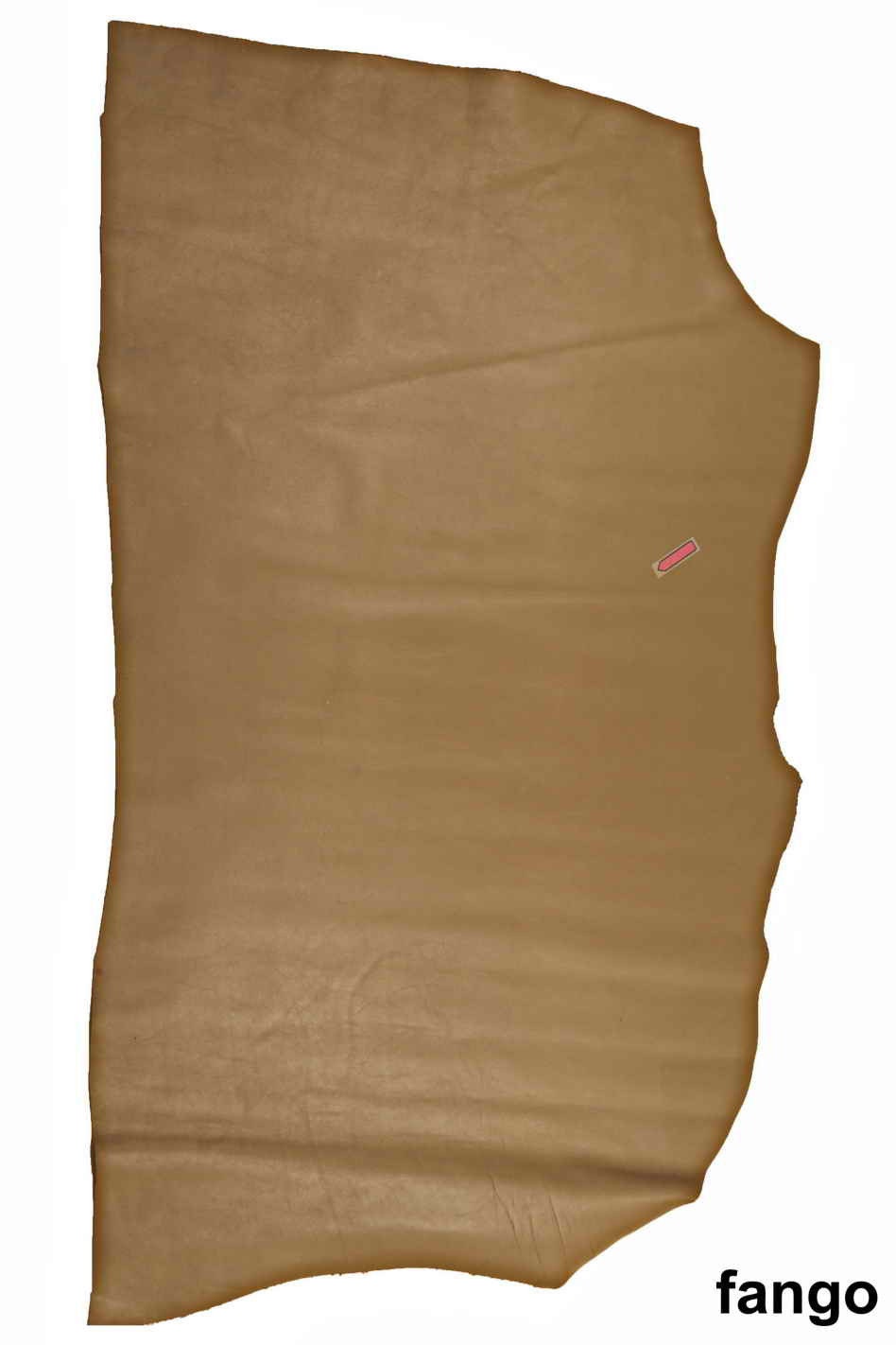 Premium cow hides LEATHER, natural full grain cowhide cream white taupe mud, solid smooth skins B13077-TU La Garzarara