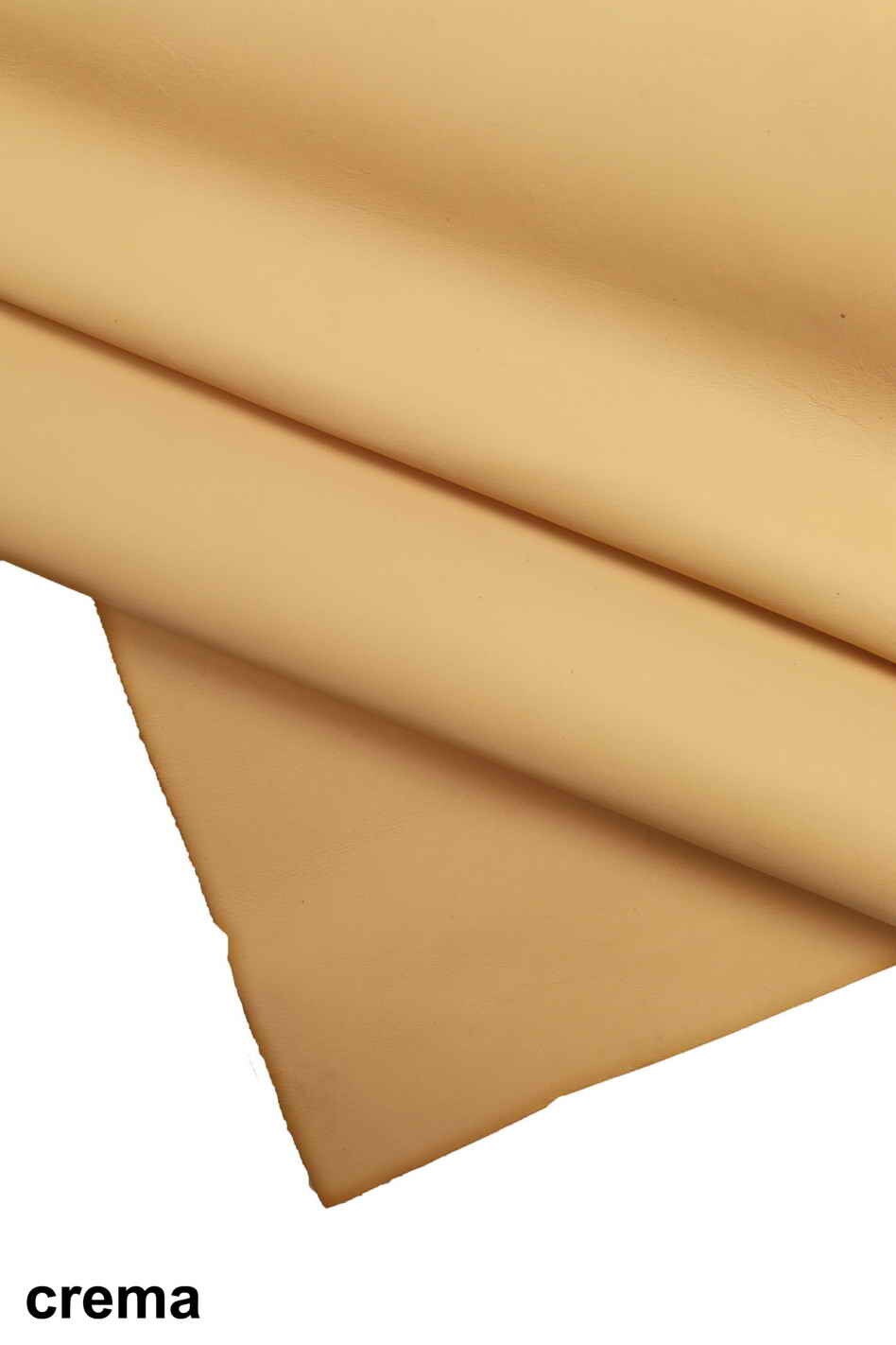 Premium cow hides LEATHER, natural full grain cowhide cream white taupe mud, solid smooth skins B13077-TU La Garzarara