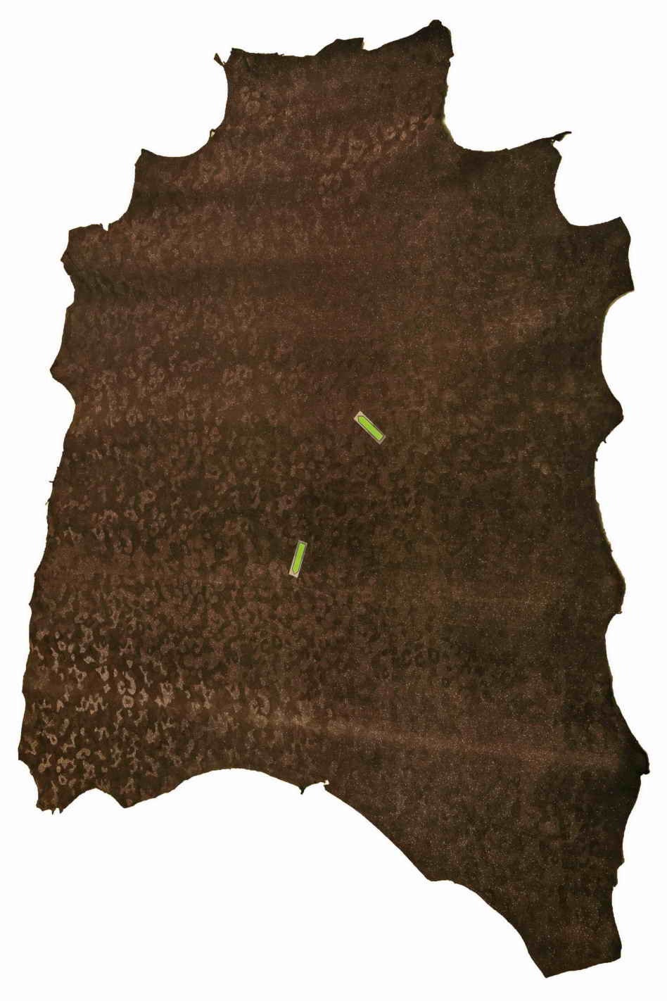 Burgundy CAMOUFLAGE printed leather hide, camo textured goat skins for crafting B13168-MT(st) La Garzarara*