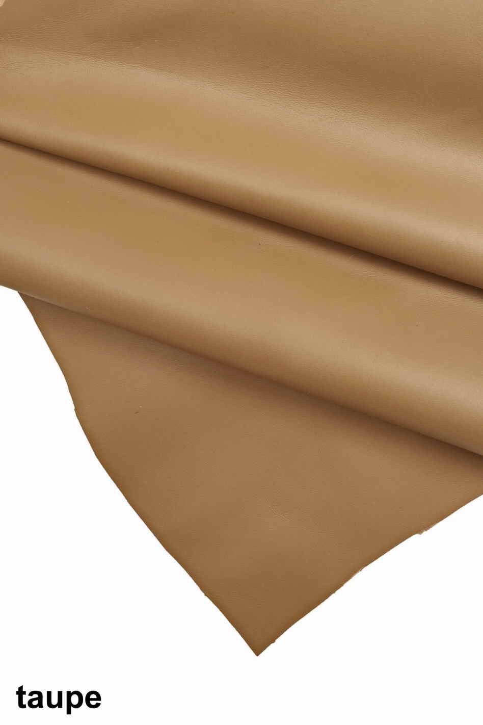 PREMIUM Full grain top Italian Calf Leather upholstery calfskin taupe grey burgundy cowhide genuine solid color B13120-TU La Garzarara