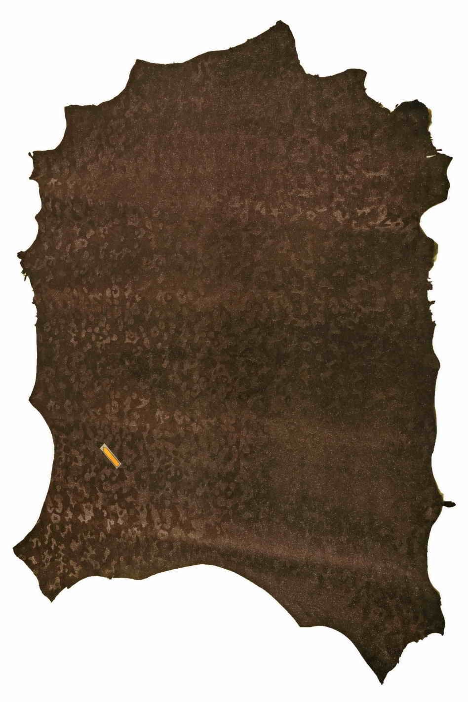 Burgundy CAMOUFLAGE printed leather hide, camo textured goat skins for crafting B13168-MT(st) La Garzarara*