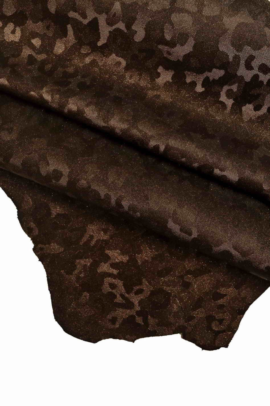 Burgundy CAMOUFLAGE printed leather hide, camo textured goat skins for crafting B13168-MT(st) La Garzarara*
