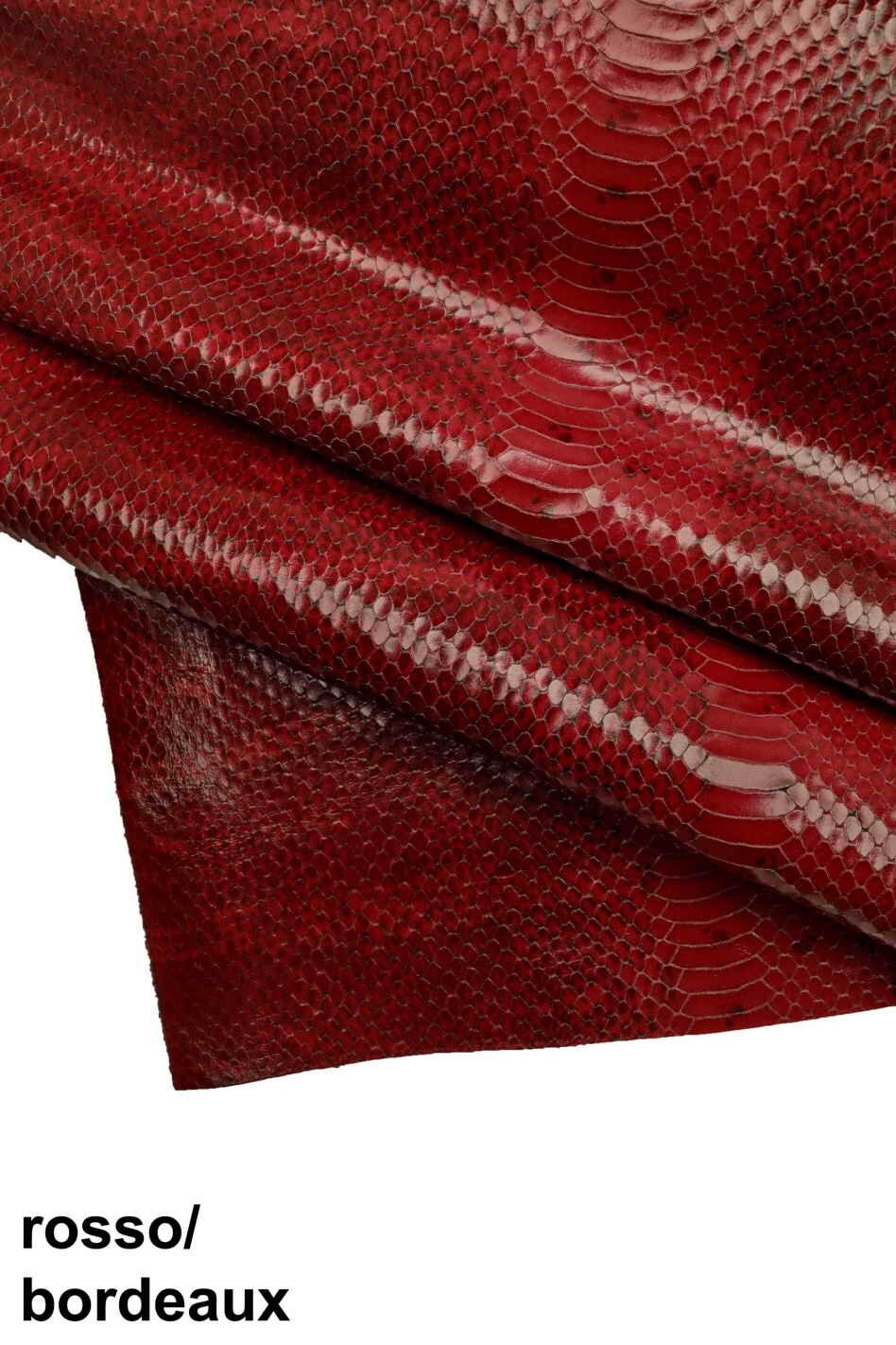 TEJUS LIZARD leather hides - multicolor heart tone embossed cowhide calf skins B13386-ST La Garzarara