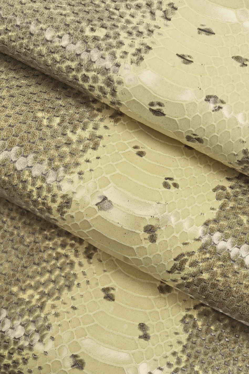 TEJUS LIZARD leather hides - multicolor heart tone embossed cowhide calf skins B13386-ST La Garzarara