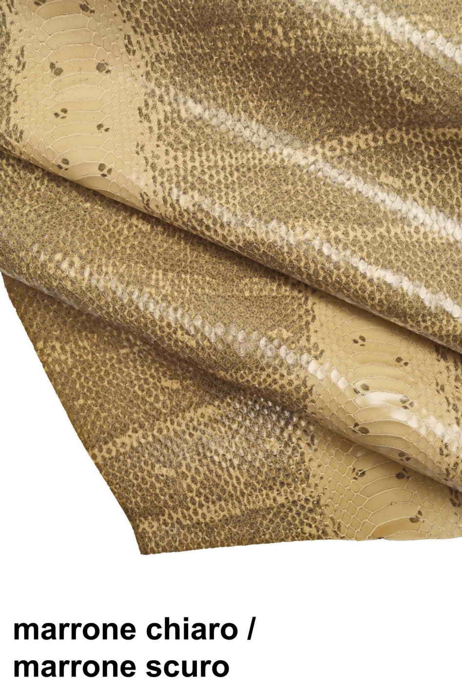 TEJUS LIZARD leather hides - multicolor heart tone embossed cowhide calf skins B13386-ST La Garzarara