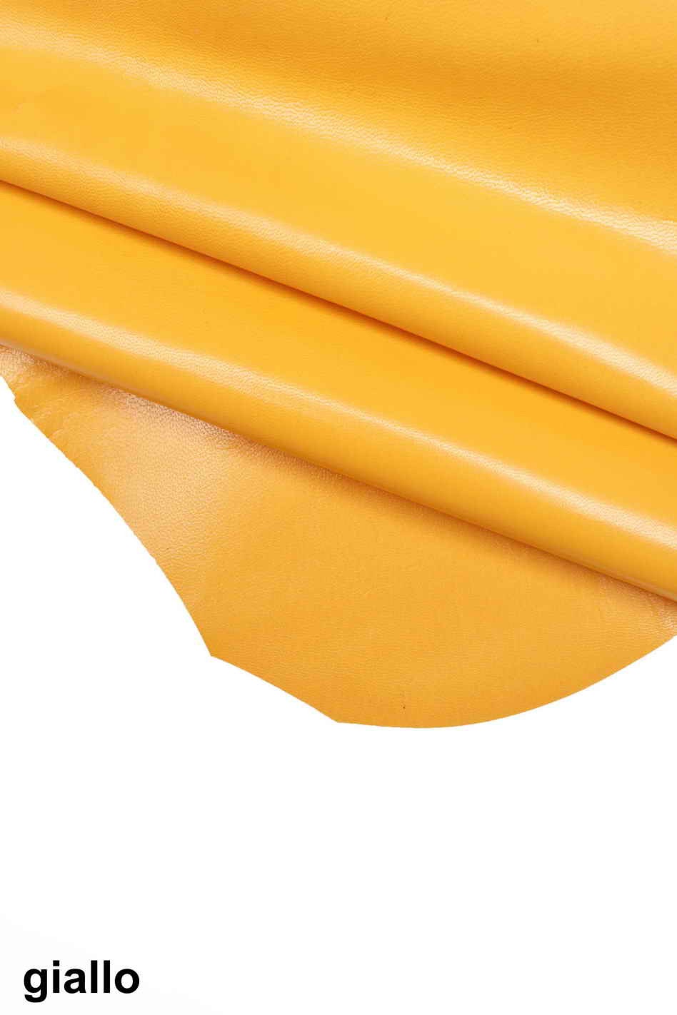 Goatskin leather Beige light blue YELLOW, small genuine talian goat skins B13763-TU La Garzarara