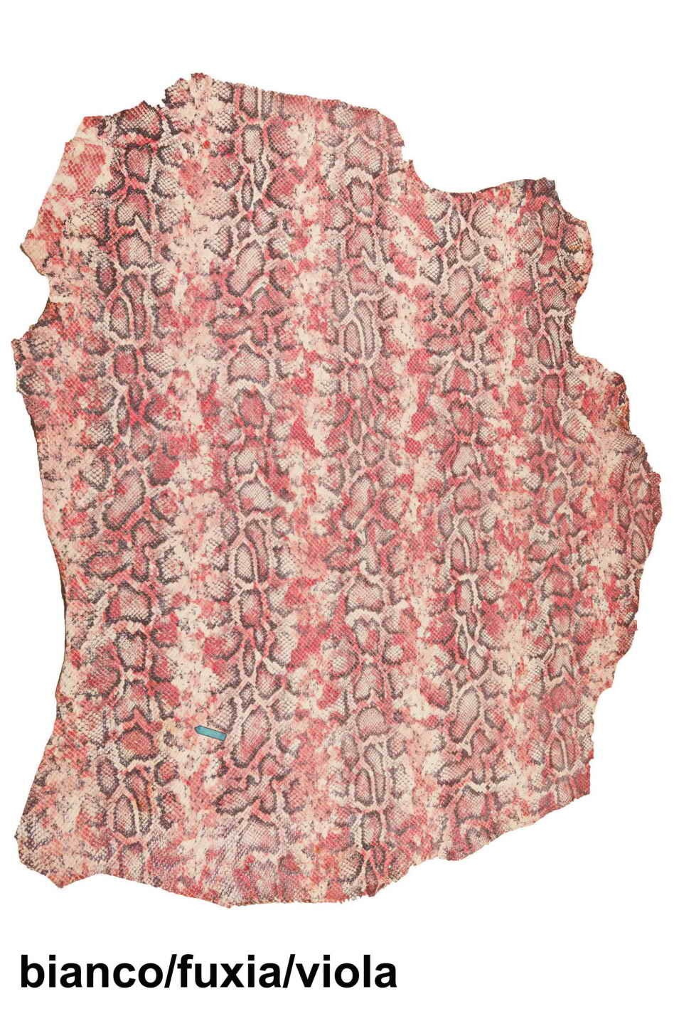 Multicolor python embossed leather hide, soft snake print leather skin for bags clutches accessories B13467-ST LaGarzarara