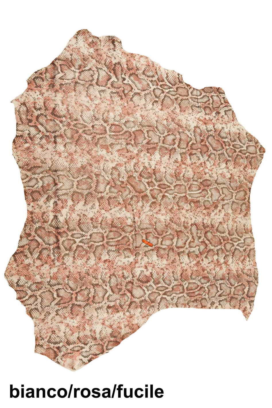 Multicolor python embossed leather hide, soft snake print leather skin for bags clutches accessories B13467-ST LaGarzarara