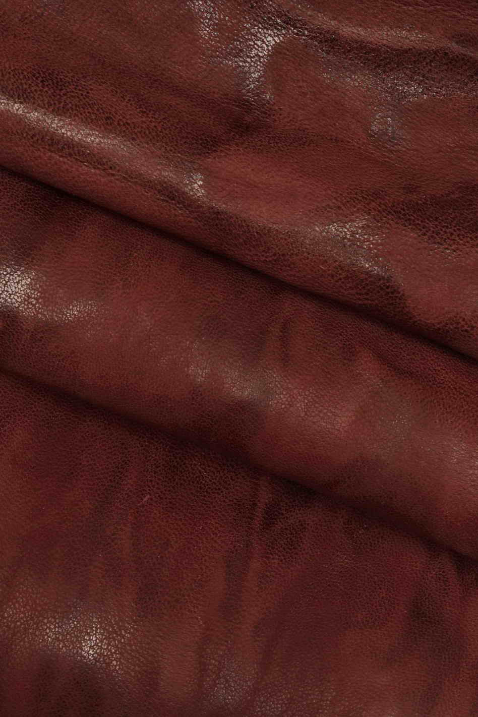 Crumpled leather skins, NAPPA sheepskin pink burgundy blue, wrinkled washed distressed italian hide B13903-VT La Garzarara