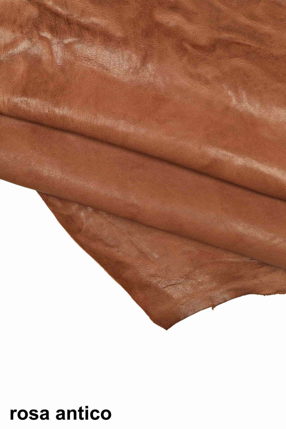 Crumpled leather skins, NAPPA sheepskin pink burgundy blue, wrinkled washed distressed italian hide B13903-VT La Garzarara