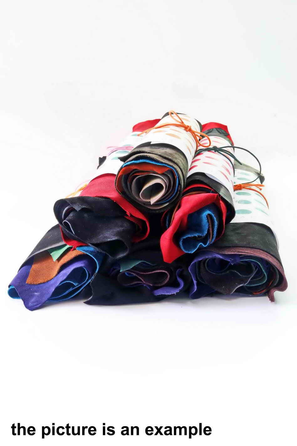 Suede and Nubuck Leather Sheets – Assorted scraps, Dark Winter Tones remnants, Soft & Textured Offcuts Italian Crafting Leather AMZ38
