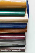 Patent Dark colors Offcuts leather, smooth pearled naplak scraps, renmants leather 16x16" / 40x40 cm AMZ41 La Garzarara