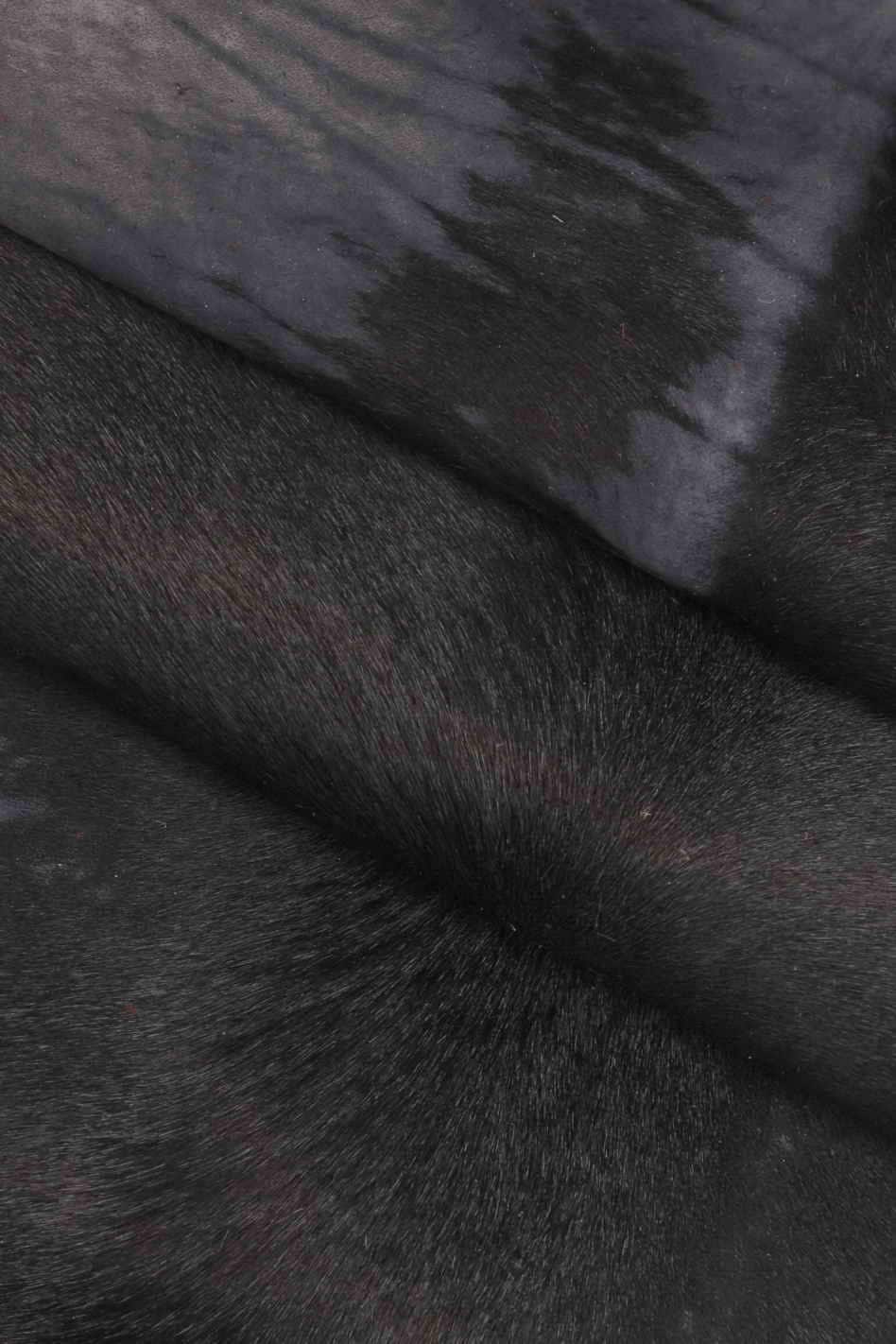 ACID WASH hair on leather hides - coral burgundy blue green pony calf skins - distressed vintage cowhide B13601-CV La Garzarara