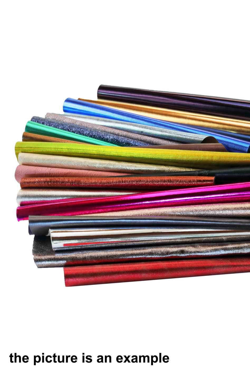 Mix METALLIC leather Scraps, Leather metallic pieces for crafting, Offucuts for small crafts 1 lbs - 1,7 lbs - 2 lbs - 4 lbs AMZ31/B