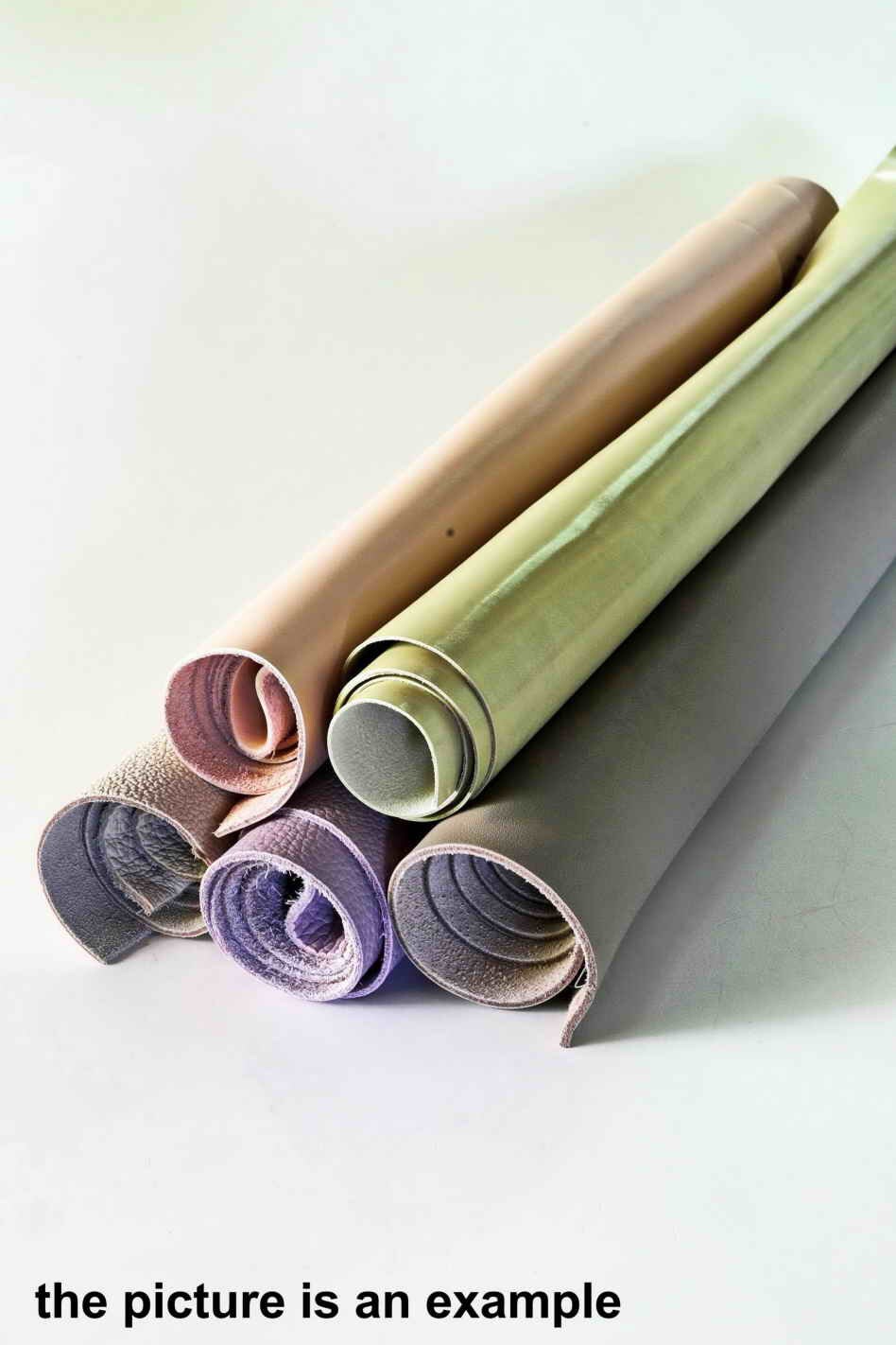 Mixed Leather Craft Sheets, 8x10 Genuine Leather Cuts, Assorted Colors, Grains and Finishes DIY La Garzarara
