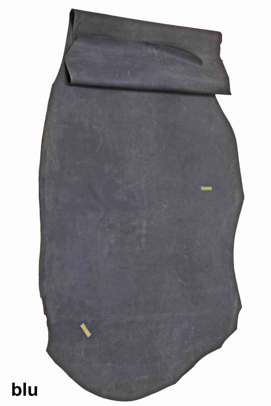 Nubuck leather texture hides, Grey, purple, blue, soft waxed slightly wrinkled matte nubuk cowhide B13979-TU La Garzarara