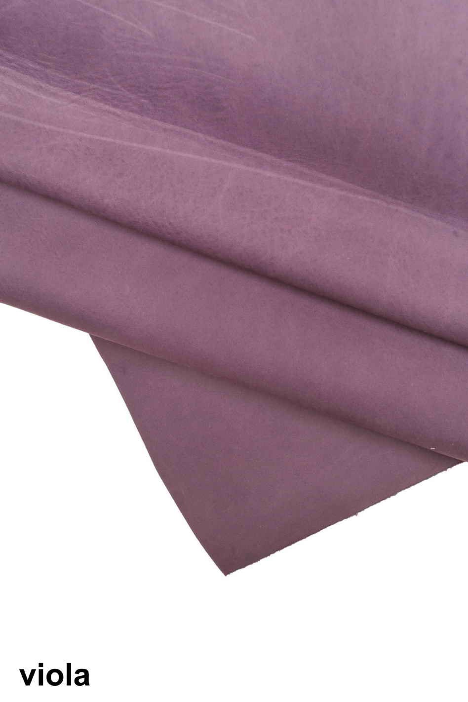 Nubuck leather texture hides, Grey, purple, blue, soft waxed slightly wrinkled matte nubuk cowhide B13979-TU La Garzarara