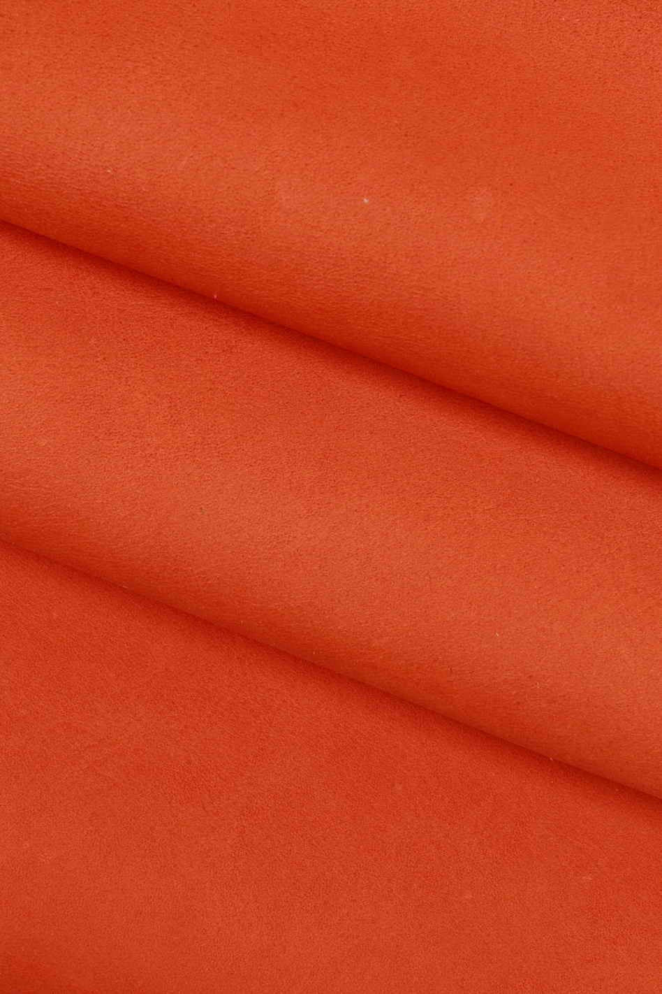 Waxed suede nubuck leather hides, vintage rough suede skin B13985-TU La Garzarara