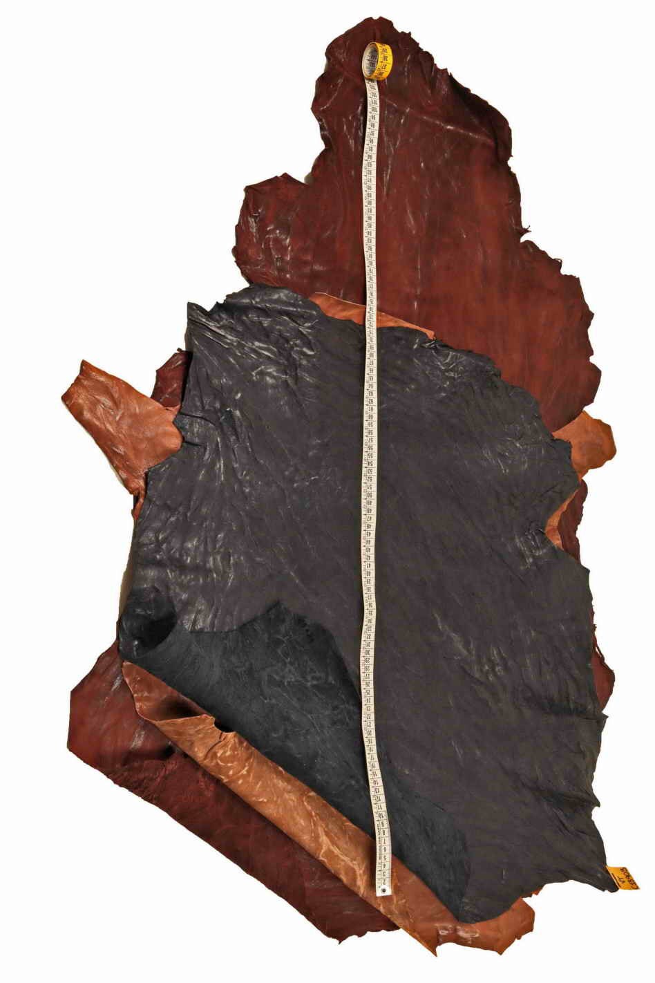Crumpled leather skins, NAPPA sheepskin pink burgundy blue, wrinkled washed distressed italian hide B13903-VT La Garzarara