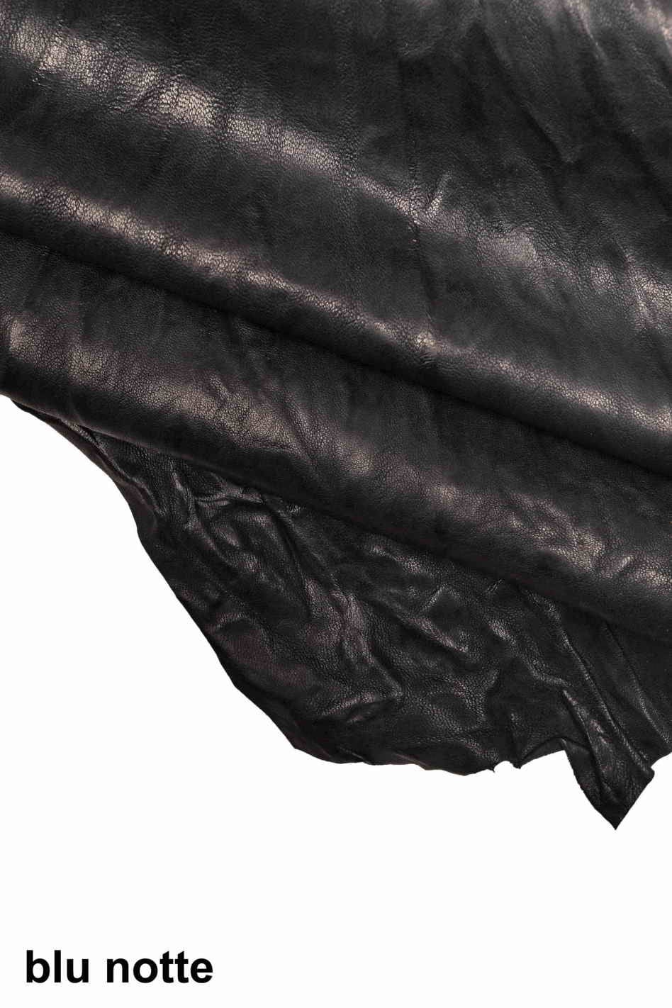 Crumpled leather skins, NAPPA sheepskin pink burgundy blue, wrinkled washed distressed italian hide B13903-VT La Garzarara