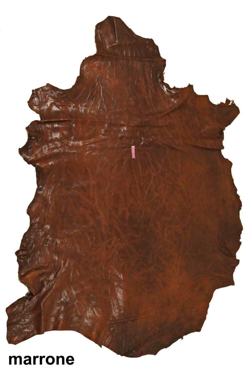 Aged nappa skin, vintage washed sheep leather, distressed crinkled lambskin in brown tones, color options B13900-VT La Garzarara