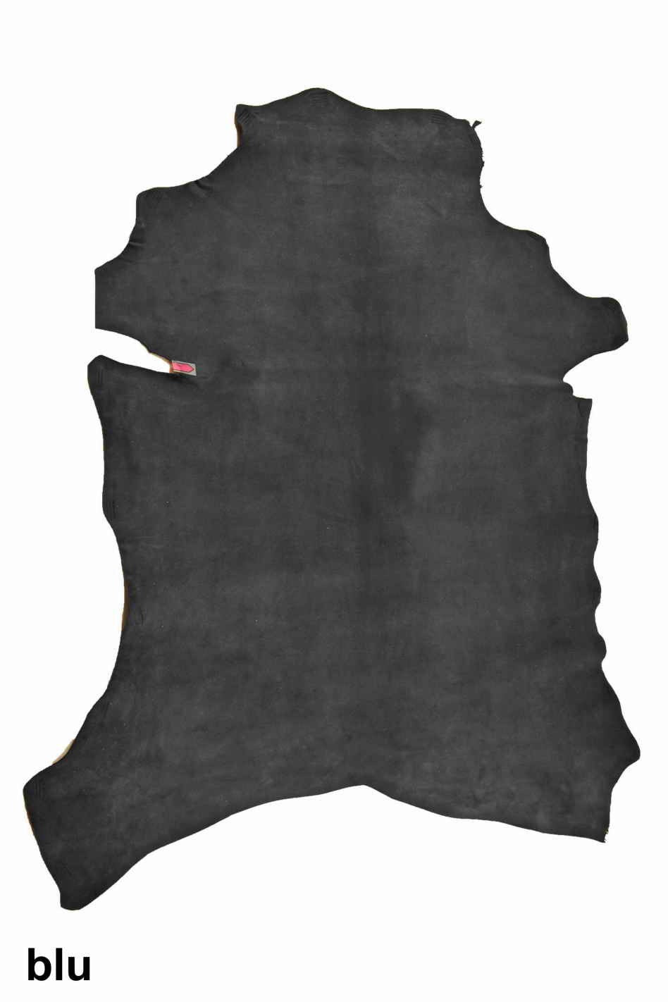 Soft Suede leather hides, - Grey, light blue, dark blue velour, silky goat skins, thin leather B13994-TU La Garzarara