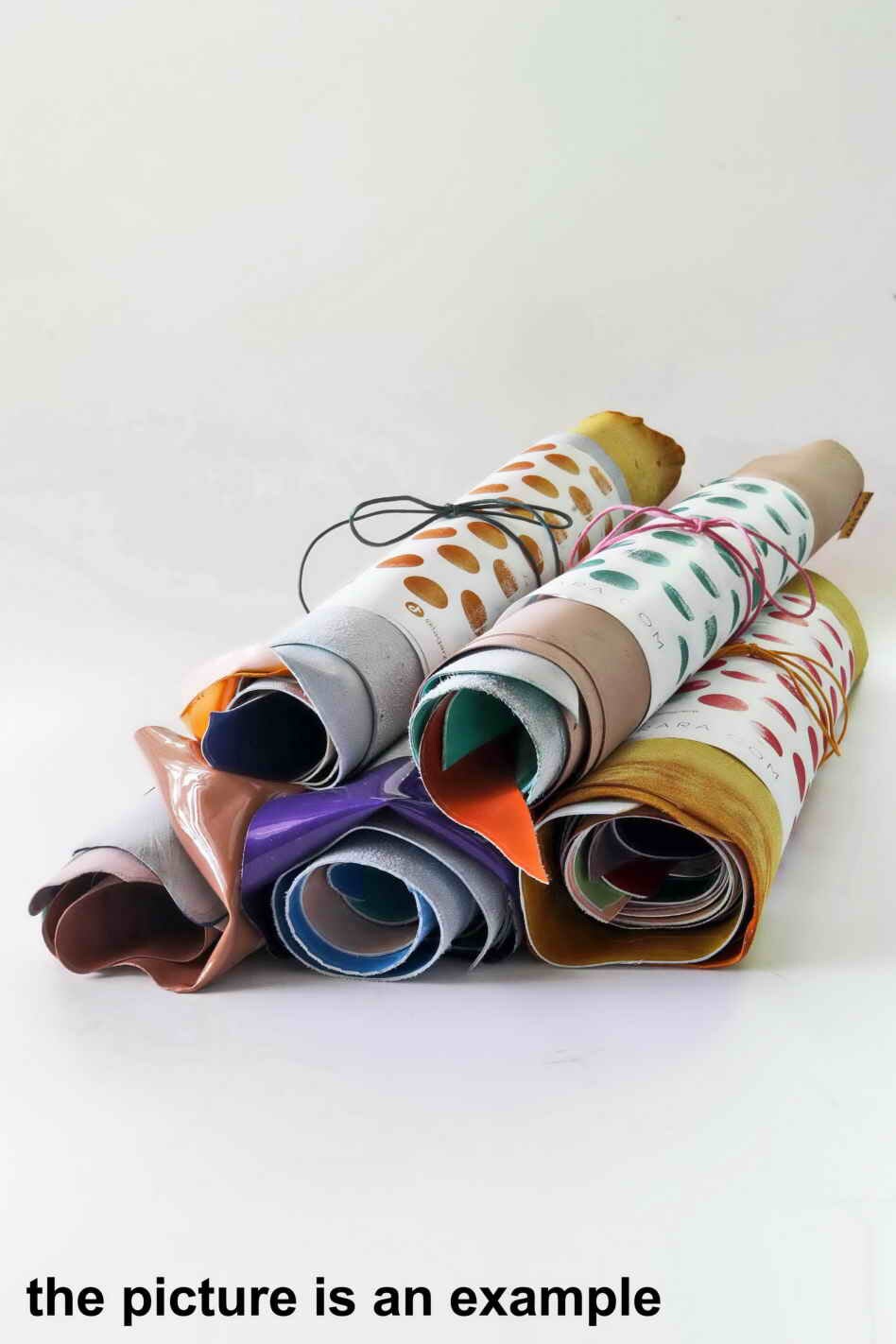 Leather scraps for crefter, Large Patent leather pieces, smooth pearled renmants skins naplak, glossy offcuts hides AMZ42 La Garzarara