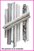 WHITE, GREY and SILVER Leather scraps light color offcuts leather, mix solid and printed renmants hides for earrings B085