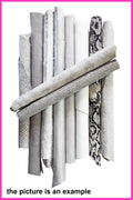 WHITE, GREY and SILVER Leather scraps light color offcuts leather, mix solid and printed renmants hides for earrings B085