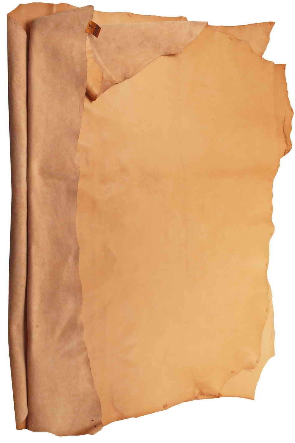 BEIGE VACHETTA leather hide, super natural cowhide, soft grain vegetable tanned cowhide B17953-VT La Garzarara