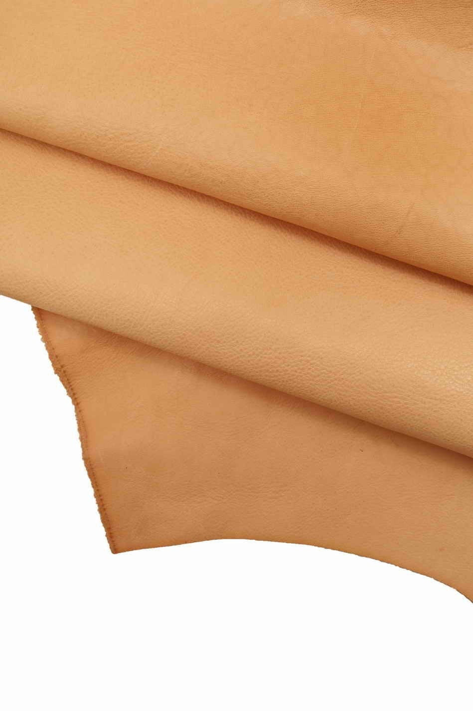 BEIGE VACHETTA leather hide, super natural cowhide, soft grain vegetable tanned cowhide B17953-VT La Garzarara