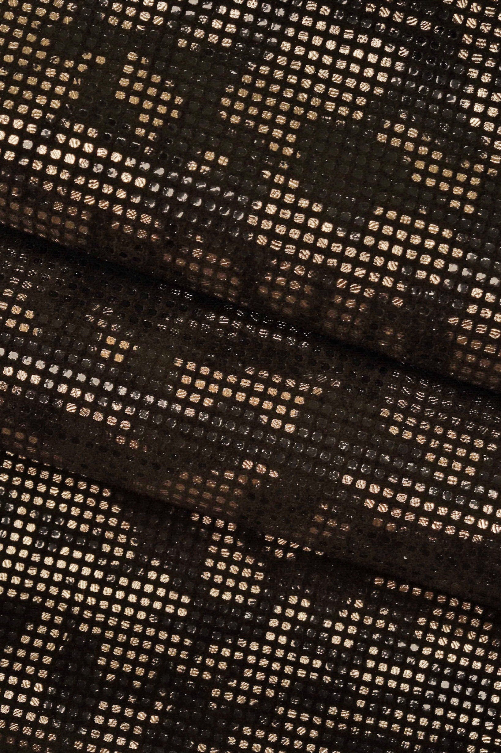 Camouflage Suede Leather , Blue Steel & Rust Metallic Print skins B14278-MT(st) La Garzarara