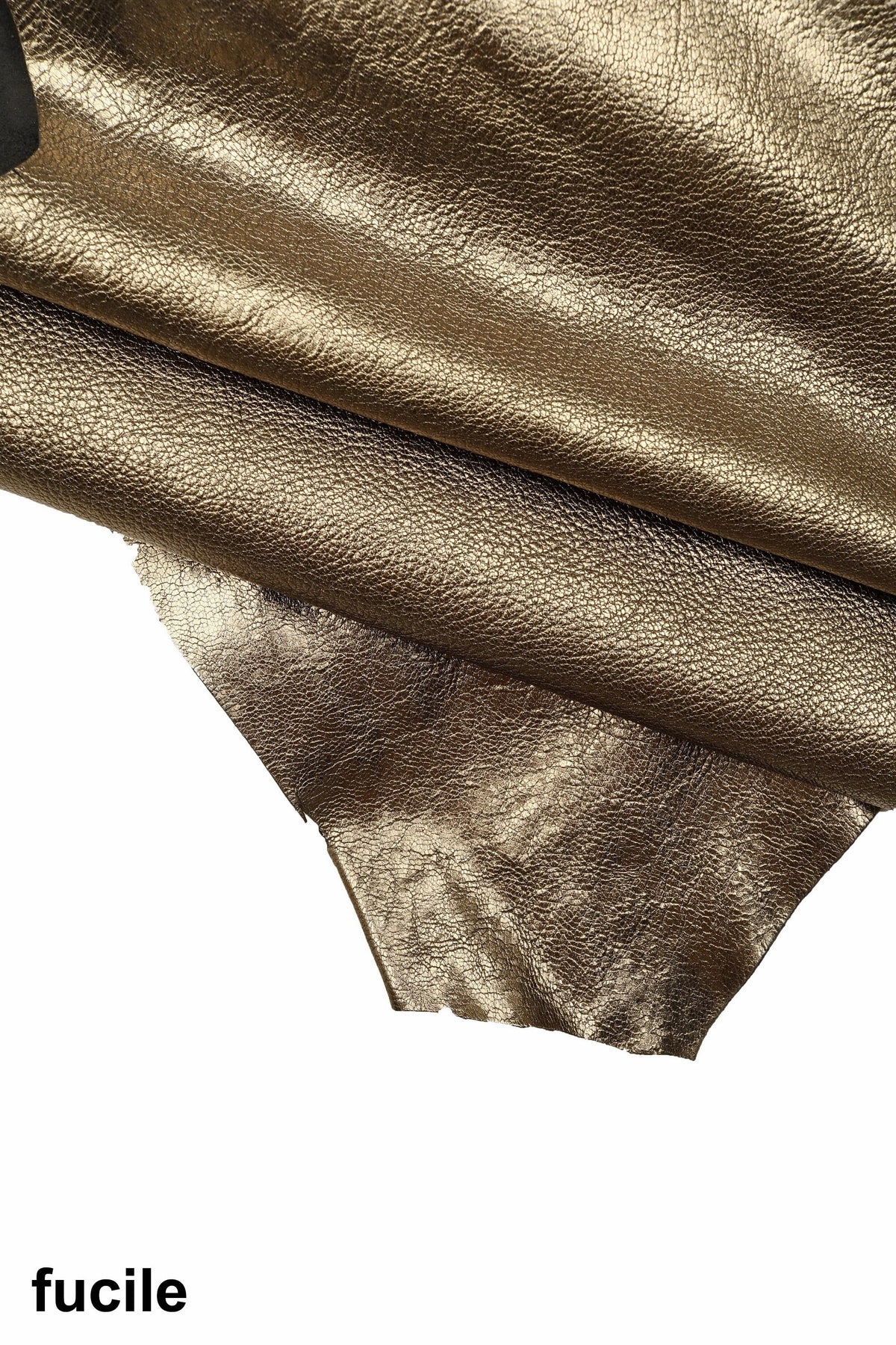 Red, purple, gunmetal METALLIC LEATHER skin, pebble grain metal goatskin, wrinkled shiny soft goat hide B14286-MT La Garzarara