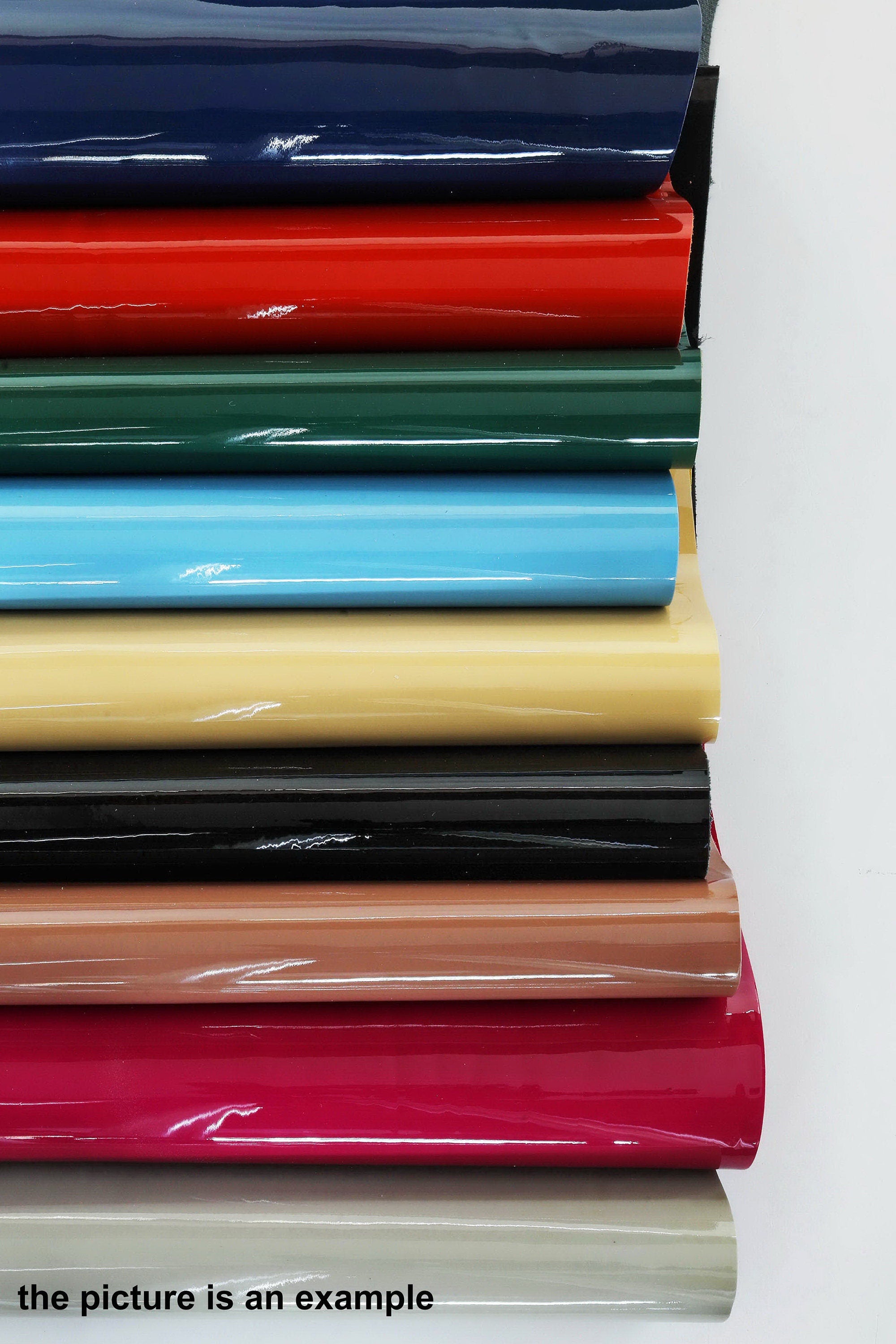 Leather PATENT scraps - solid colors, smooth, pearlized, naplak, italian Remnants high Gloss Offcuts 1 lbs - 1,7 lbs - 2 lbs - 4 lbs B101/B