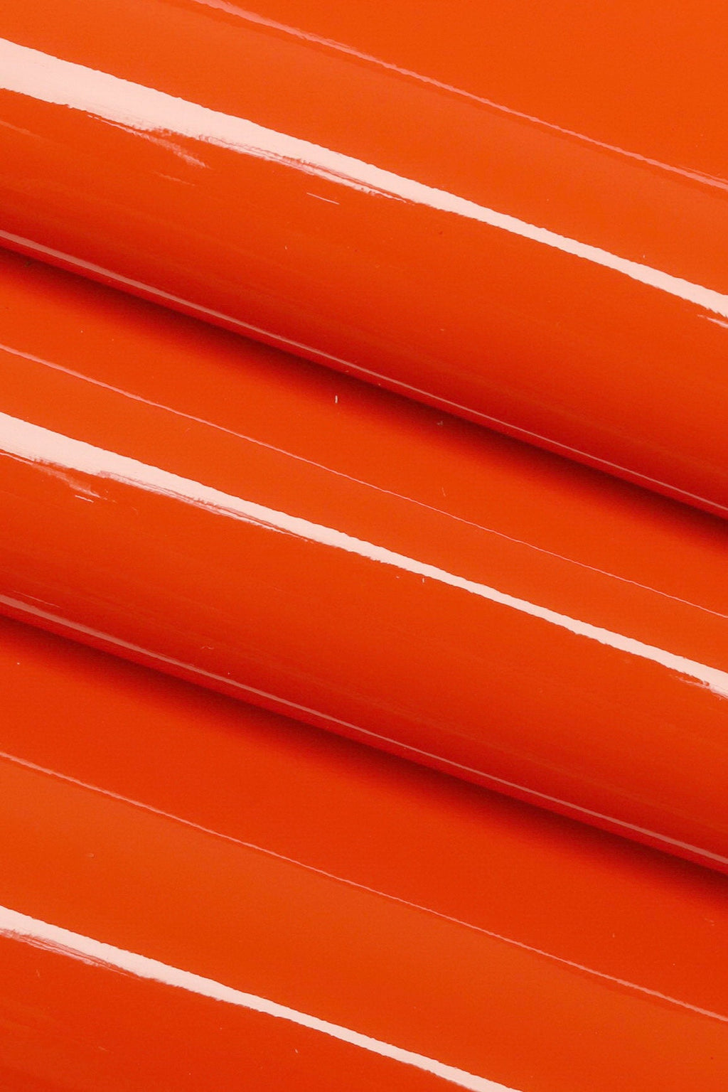GRAY, ORANGE, soft yellow patent leather hide, smooth glossy stiff skin B14471-TU La Garzarara