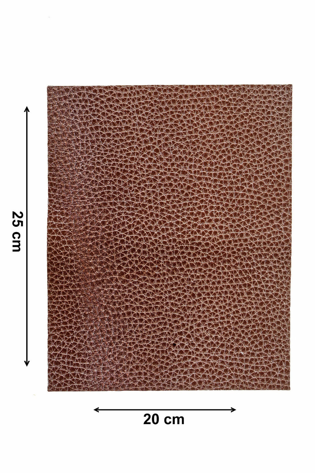 6 leather sheets TAN and BROWN, pre cut leather pieces random selection, mix metallic, printed cut off B14386-PZ La Garzarara